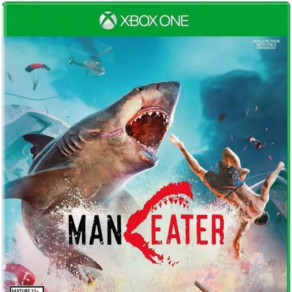 NEW Maneater Xbox Game - Intense Shark Adventure NWT sealed unopened